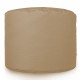 Beige Pouf Cylindre Extérieur nylon