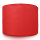 Rouge Pouf Cylindre Extérieur nylon