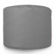 Gris Pouf Cylindre Extérieur nylon