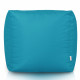 Bleu Pouf Cube Jardin nylon