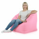 Rose clair Pouf Poire Fauteuil Amalfi nylon