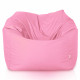 Rose clair Pouf Poire Fauteuil Amalfi nylon