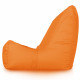 Orange Pouf Poire Fauteuil Distinto Jardin nylon