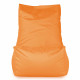 Orange Pouf Poire Fauteuil Distinto Jardin nylon