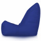 Bleu foncé Pouf Poire Fauteuil Distinto Jardin nylon