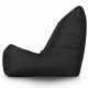 Noir Pouf Poire Fauteuil Distinto Jardin nylon