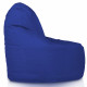 Bleu foncé Pouf Poire Fauteuil Porto nylon