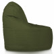 Vert foncé Pouf Poire Fauteuil Porto nylon