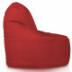 Rouge foncé Pouf Poire Fauteuil Porto nylon