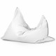 Blanc Pouf Poire Coussin XXL Jardin nylon