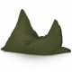 Vert foncé Pouf Poire Coussin XXL Jardin nylon
