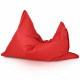 Rouge Pouf Poire Coussin XXL Jardin nylon