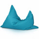 Bleu Pouf Poire Coussin XXL Jardin nylon