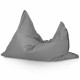 Gris Pouf Poire Coussin XXL Jardin nylon