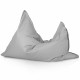 Gris clair Pouf Poire Coussin XXL Jardin nylon