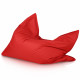 Rouge Pouf Poire Coussin XXL Jardin nylon