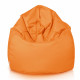 Orange Pouf Poire Enfants nylon