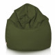 Vert foncé Pouf Poire Enfants nylon