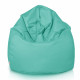 Turquoise Pouf Poire Enfants nylon