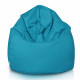 Bleu Pouf Poire Enfants nylon