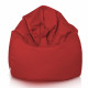 Rouge foncé Pouf Poire Enfants nylon