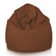 Marron Pouf Poire Enfants nylon