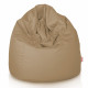 Beige Pouf Poire XL nylon