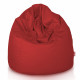 Rouge foncé Pouf Poire XL nylon