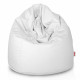 Blanc Geant Pouf Poire XXL nylon