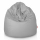 Gris clair Geant Pouf Poire XXL nylon