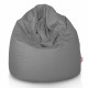 Gris Geant Pouf Poire XXL nylon