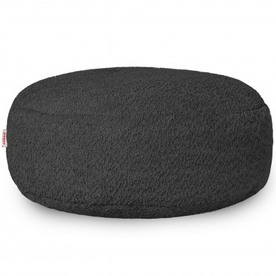 Schwarz Fußbank Boucle