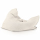 Ecru bouclé pouf poire coussin pour enfants