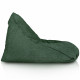Dunkelgrün sitzsack liege bermuda Boucle