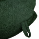 Vert foncé pouf poire enfants bouclé