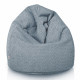 Bleue pouf poire enfants bouclé