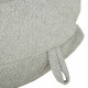 Gris clair pouf poire enfants bouclé