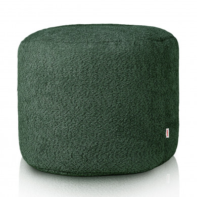 dunkelgrün Sitzwürfel cilindro boucle