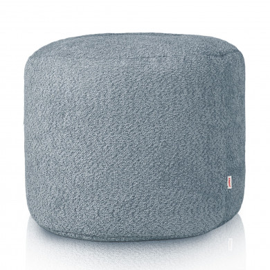 Blau Sitzwürfel cilindro boucle
