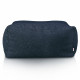 Bleu marine pouf table florence boucle