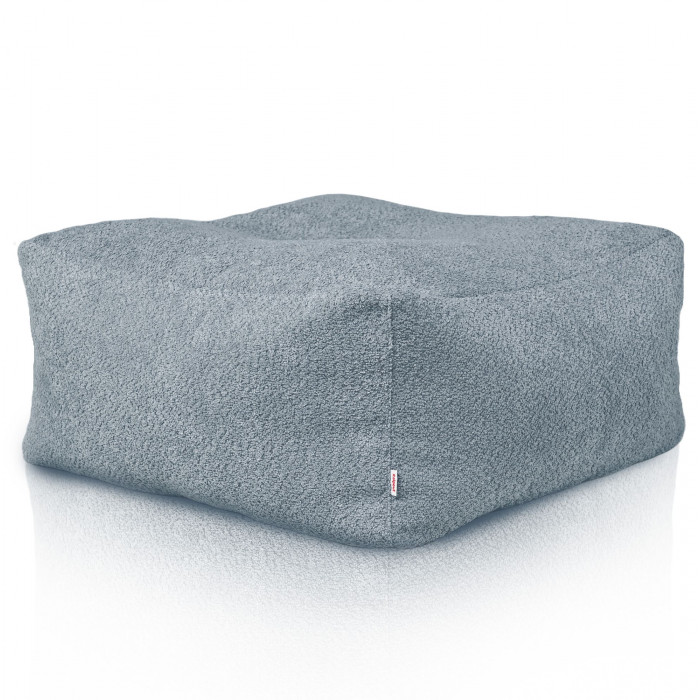 Bleue pouf table florence boucle