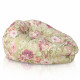 Fleurs pastels pouf poire