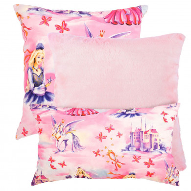 Ensemble d'oreillers princesse rose pour filles