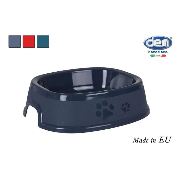 Gamelle pour chien en plastique 19x17x5cm