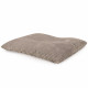 Beige pouf poire coussin pour enfants stripe