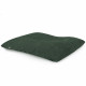 Vert foncé pouf poire coussin pour enfants stripe
