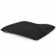 Noir pouf poire coussin xxl stripe