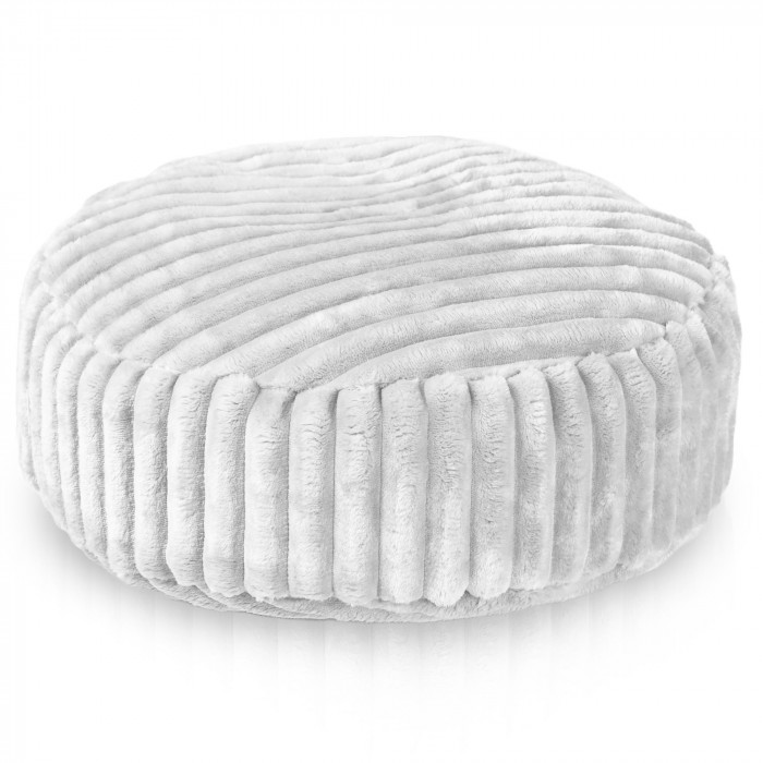 Beige fussbank stripe