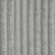 Hellgrau quadratisches dekokissen stripe