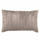 Beige coussin décoratif rectangulaire stripe